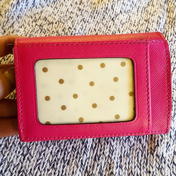 Hot Pink Kate Spade Snap Wallet - Picture 6 of 7